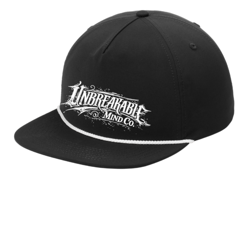 Unbreakable Mind Co. Graphic -Panel Poly Rope Cap