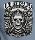 Unbreakable Mind Co. - Large Front Graphic White   - Ultra Cotton T-shirt