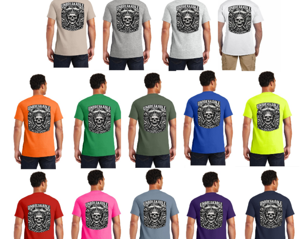 Unbreakable Mind Co. - Large Front Graphic Black - Hooded Sweatshirt