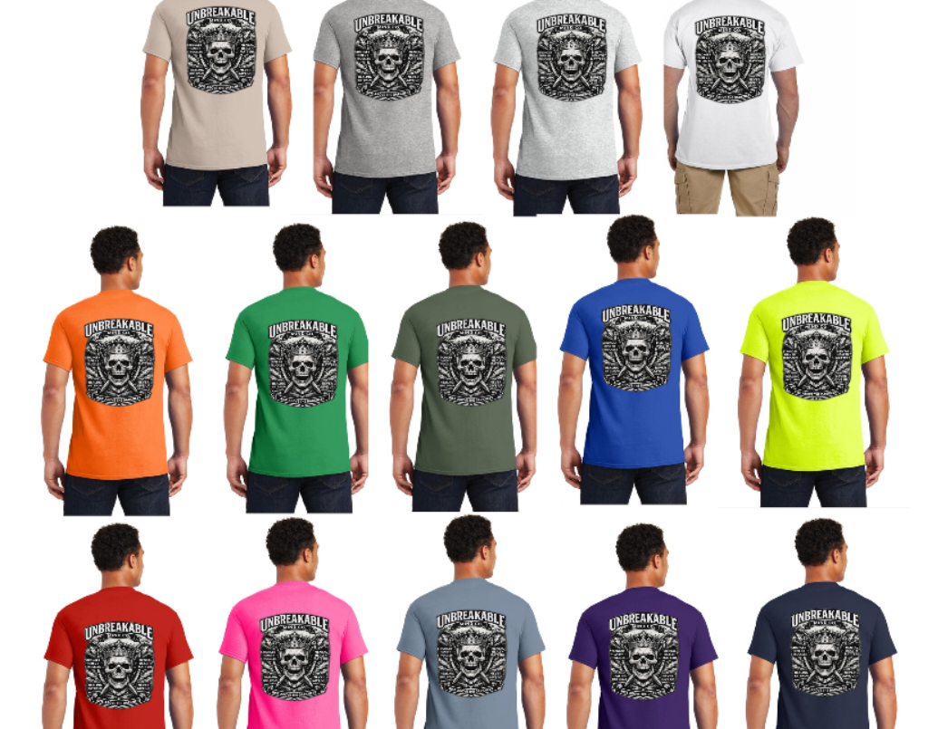 Unbreakable Mind Co. - Large Front Graphic Black - Hooded Sweatshirt