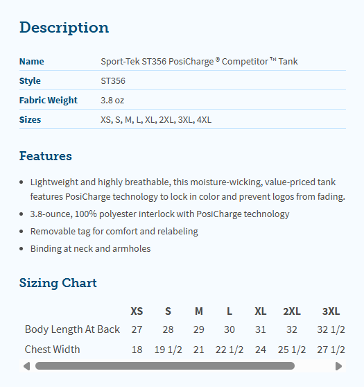Unbreakable Mind Co. -Sport Tek PosiCharge ® Competitor ™ Tank